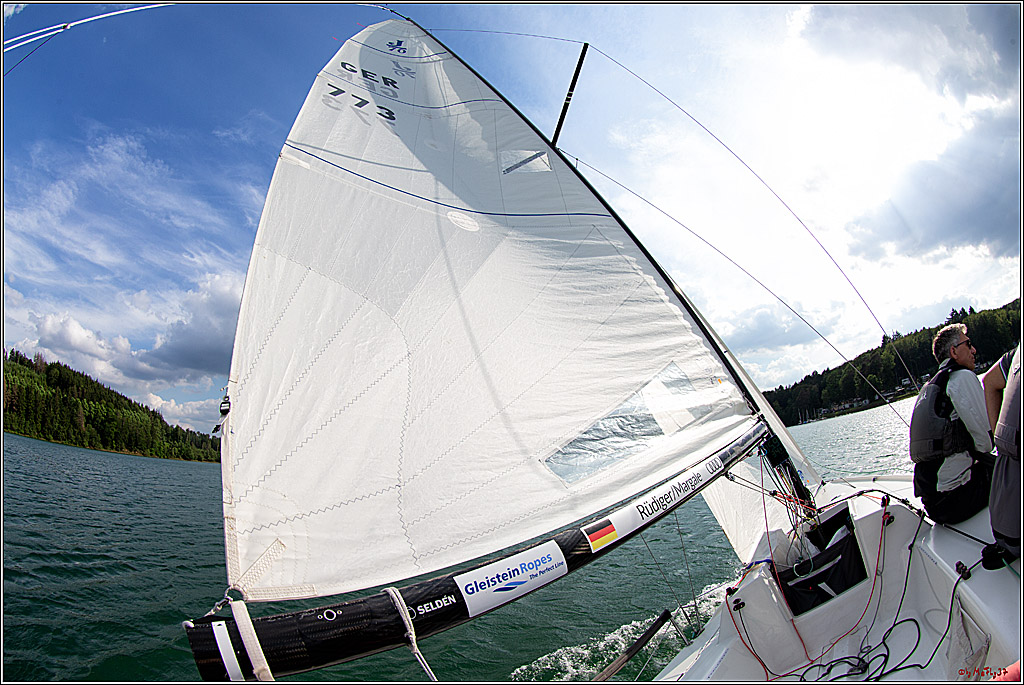 J70 - WOODLAND, 12.06.2021 Segelboot; Segeln; Woodland; Spinnaker; J70; Sorpesee; Sauerland